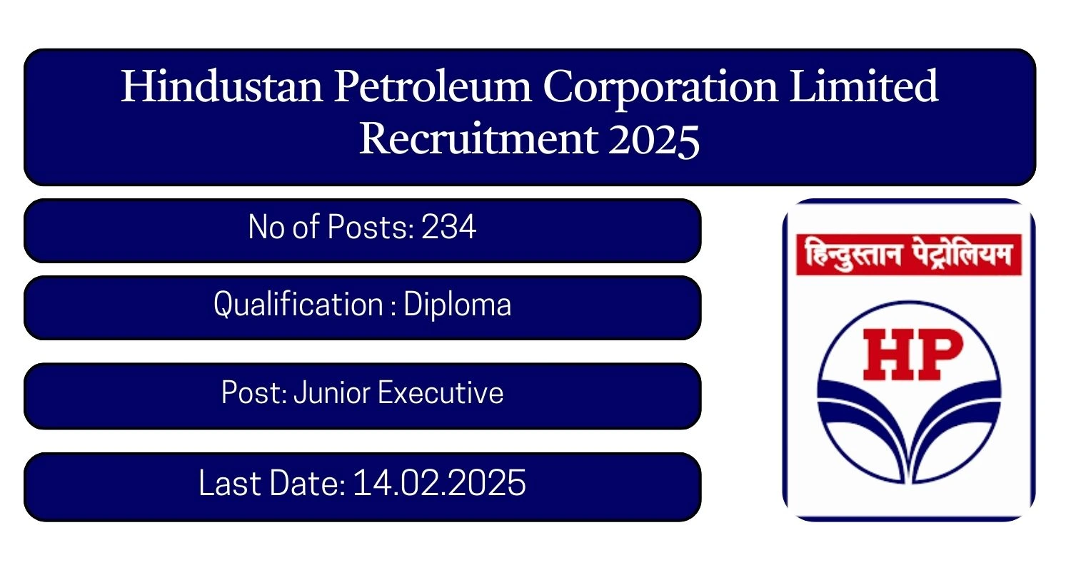 Hindustan Petroleum Corporation Limited Recruitment 2025